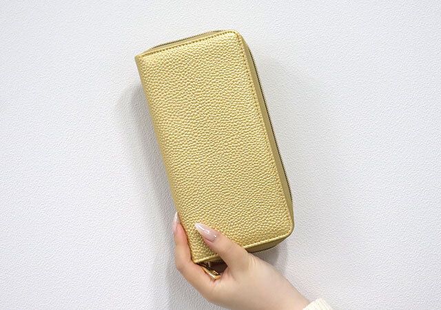ゴールド開運長財布付録レビュー手持ち