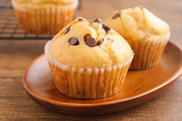 米粉のチョコチップマフィン