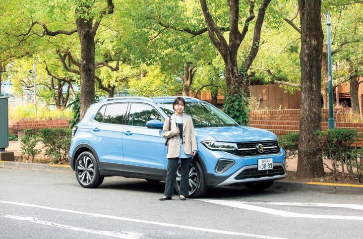 フォルクスワーゲン T-Cross × グリーンレーベル リラクシング PR 江田未奈実さん