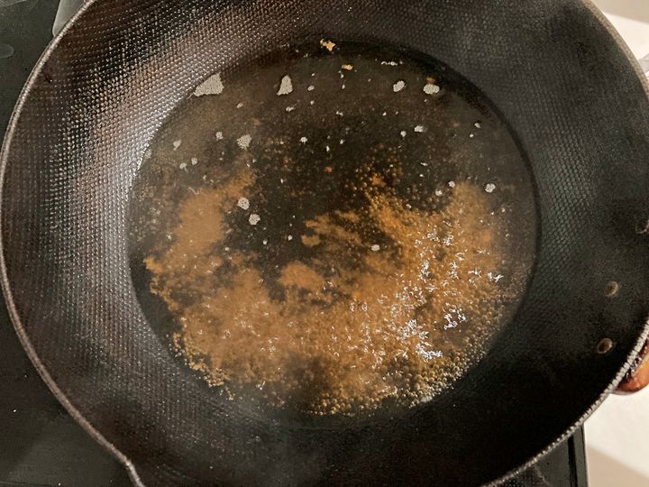 スープを温める