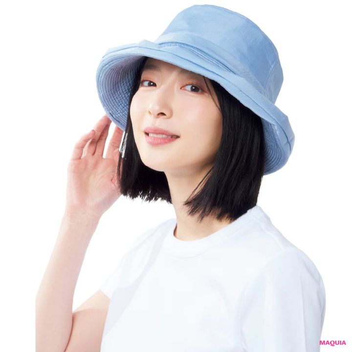 身にまとうUVケア製品で全身を守り抜け！ 特許取得のフェイスカバー、UVカット機能付きカラコンも