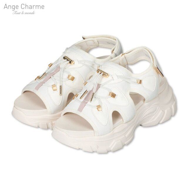 2025春しまむらレディースコラボ厚底スポーツサンダル