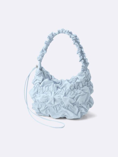 GUのギャザーショルダーバッグ