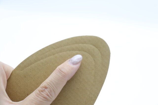 段ボールインソール（2足入、23cmー25cm） ガイド