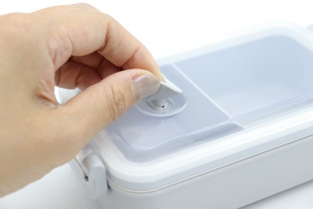 保存容器としても使えるお弁当箱（エア弁付、500mL） エア弁