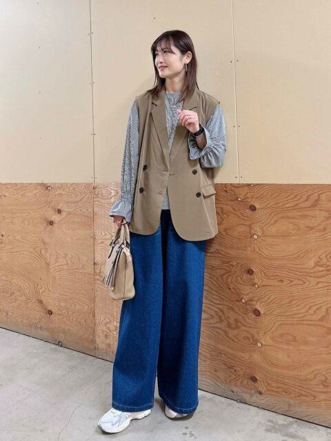 ワイドデニムコーデ5