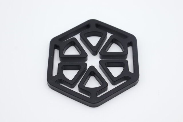 ダイソーのシリコーン鍋敷き（2way）2