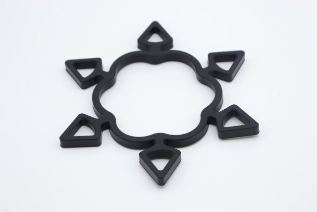 ダイソーのシリコーン鍋敷き（2way）6