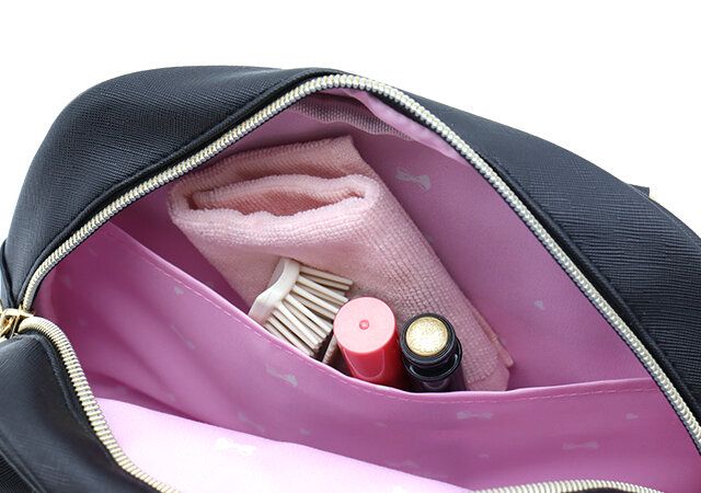 メゾピアノボストンバッグ付録レビュー内ポケット