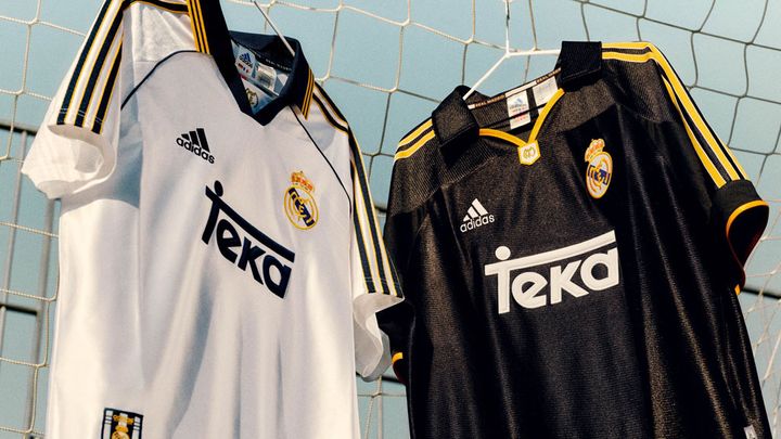 完コピすぎる！レアル・マドリーが「1999-2000復刻ユニフォーム」を発表 超完璧に90年代を再現