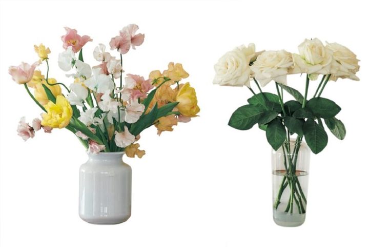 花の手入れ方、花器とのバランス