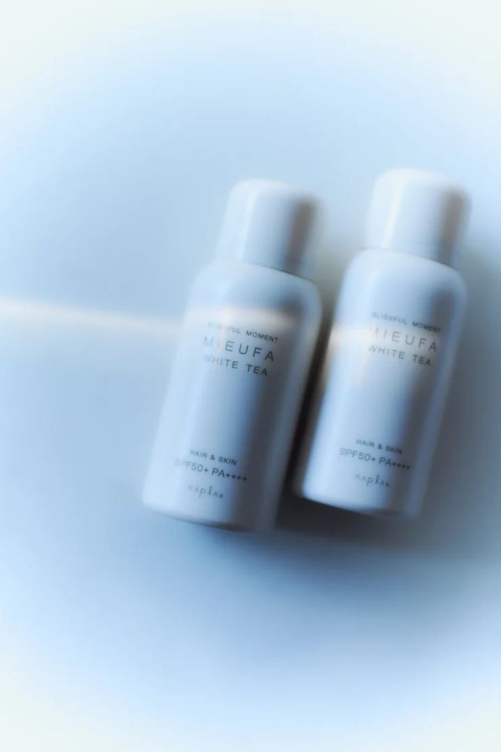 『ミーファ』「フレグランスUVスプレー ホワイトティー」UVヘアケア 新作