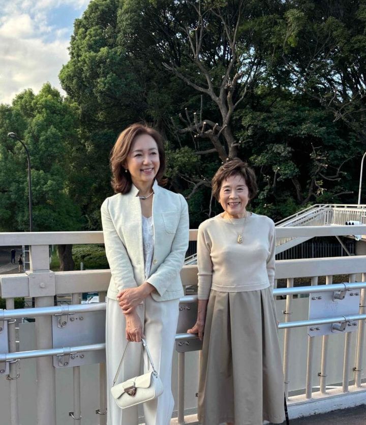 鈴木恵さんとお母様