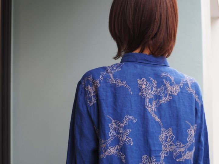 「ケイ ハヤマ プリュス」の刺しゅうワンピ