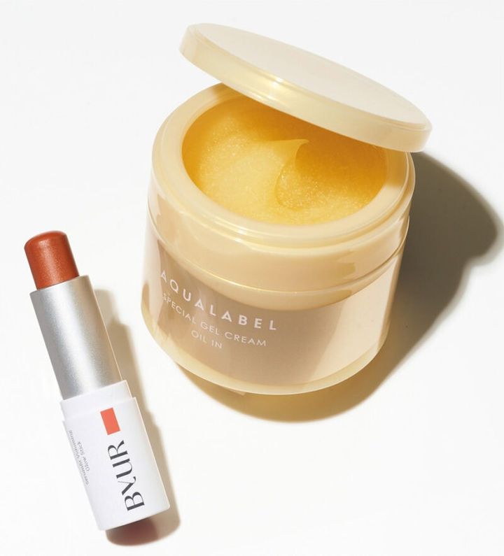 ⚫︎ アクアレーベル スペシャルジェルクリーム ＥＸ（オイルイン） ￥1,958（編集部調べ）／資生堂お客さま窓口