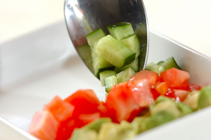 和風コブサラダの作り方2