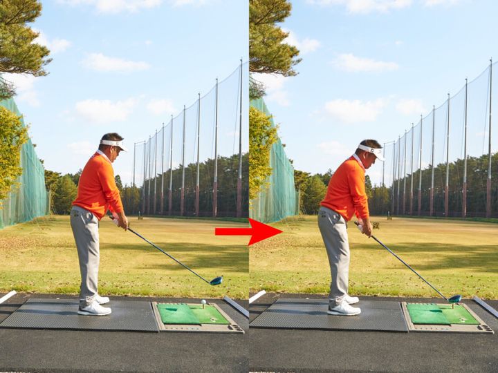 歳をとってもドライバーが飛ばせる！正しいアドレスの作り方