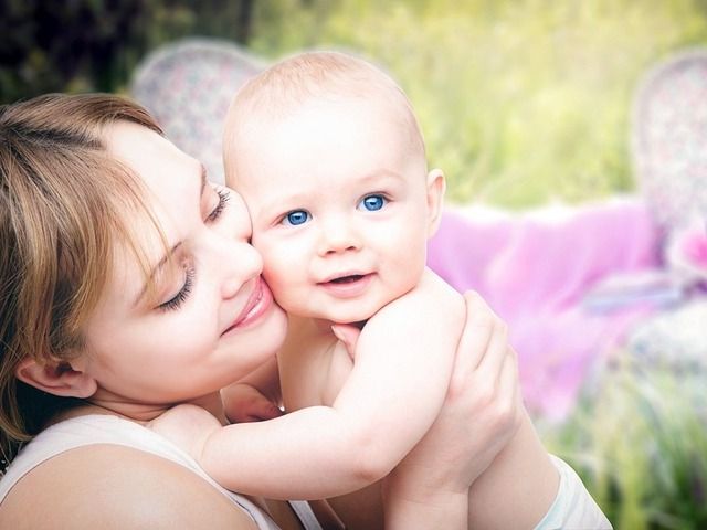 ままとあかちゃん