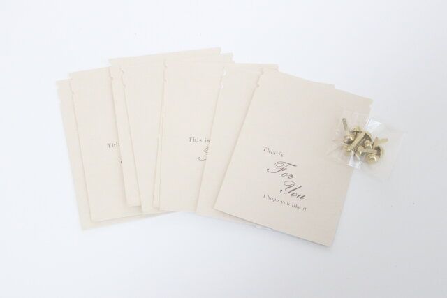 プチギフトテトラ型（シンプルくすみカラー、8枚）