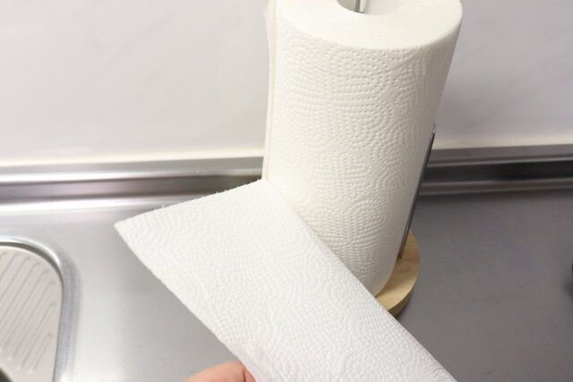 キッチンタオルホルダー カット