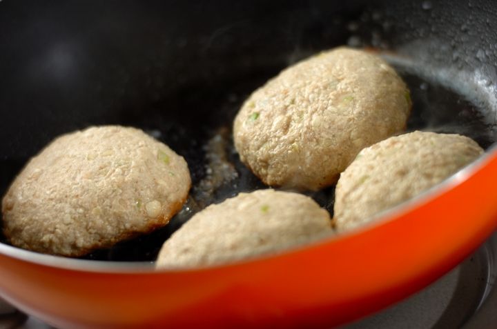 あっさり和風豆腐ハンバーグの作り方3