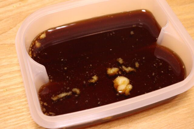 ダイソーの無限なすび煮浸し職人で余っためんつゆ