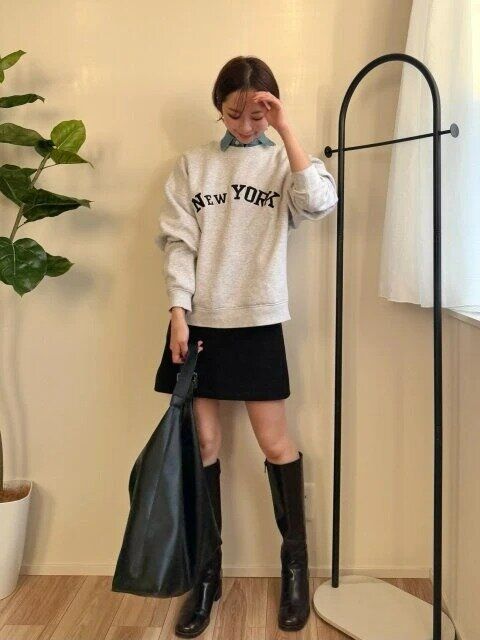 2025ユニクロ女性おすすめデニムオーバーシャツ着まわしコーデ