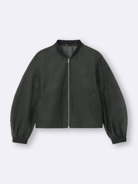 2025春guレディースシアーブルゾン