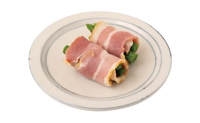 レンチンで完成！ベーコンの塩けで調味料いらずの「アスパラベーコン巻き」の作り方【最新号からちょっと見せ】の画像1