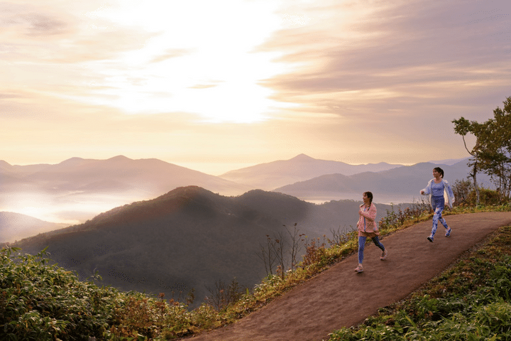 雲海テラス ウォーキング