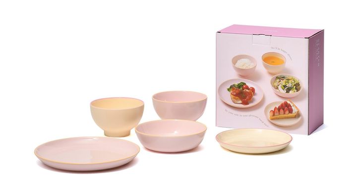 オルディカラフル しっかりごはん 食器5点セット ￥3,200 (税込)