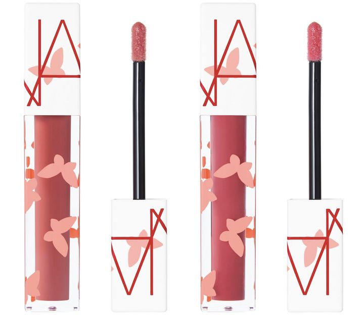 〈左から〉アフターグロー リップオイル 500A、507A（ともに5月16日より限定発売）