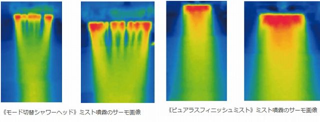 自社製品比較 サーモ画像