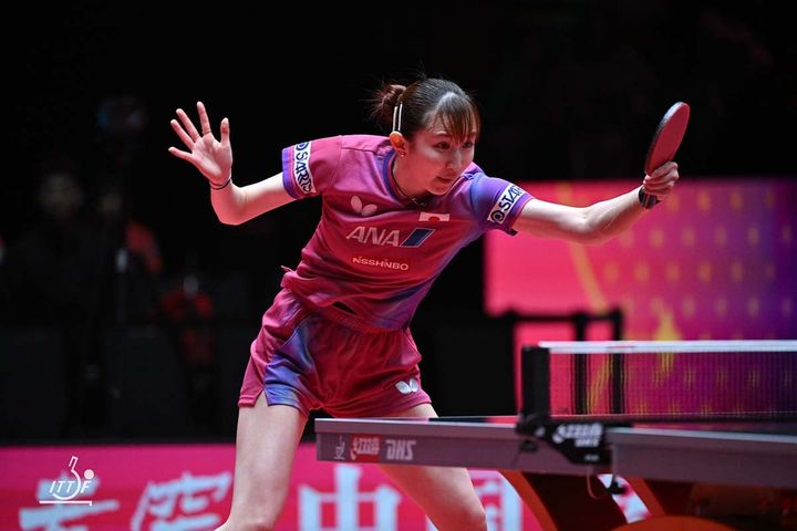 早田ひな（C）ITTF