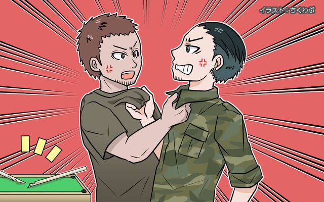 ＜米軍基地でよく起こる兵士同士のケンカ！？→その結果次々と壊されるモノとは…＞米軍基地で働いてみた[#99]