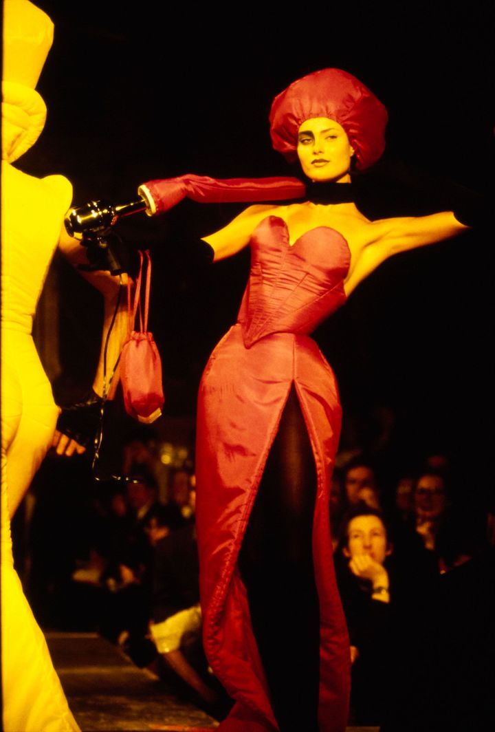 ジャンポール・ゴルチエ 1995-96年秋冬コレクションより。