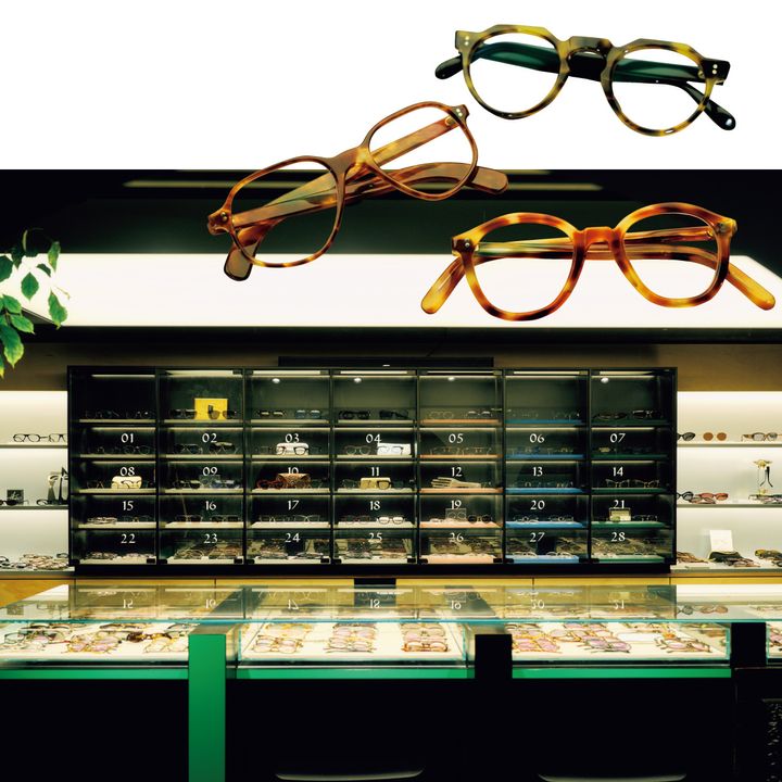 オールドグッドシングス バイ オルオル 店内とメガネ