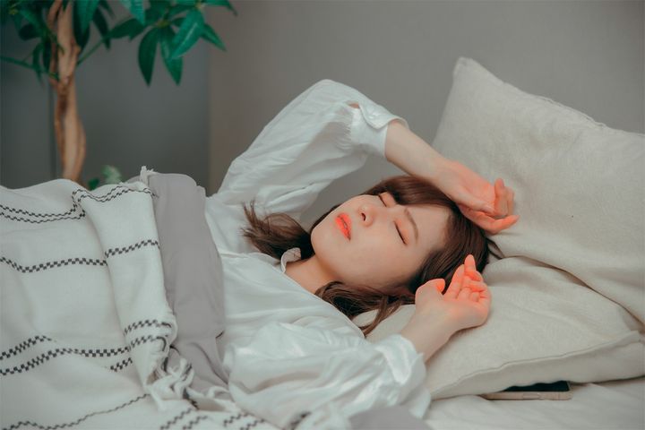 夢を見ている人のイメージ