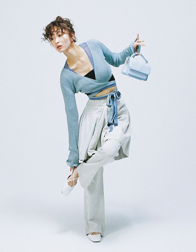 岡崎紗絵とデニム