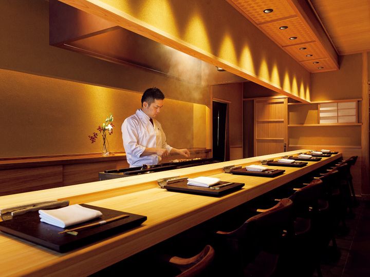 麻布十番『酉囃子』の内観