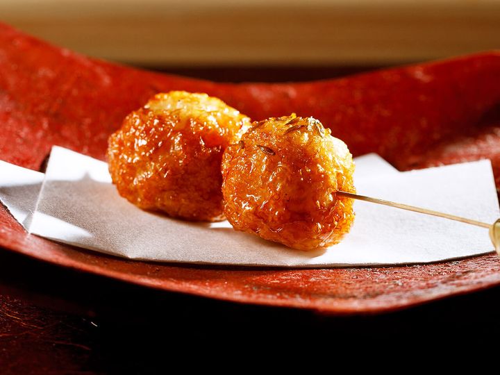 麻布十番『酉囃子』の「さつま揚げ串」