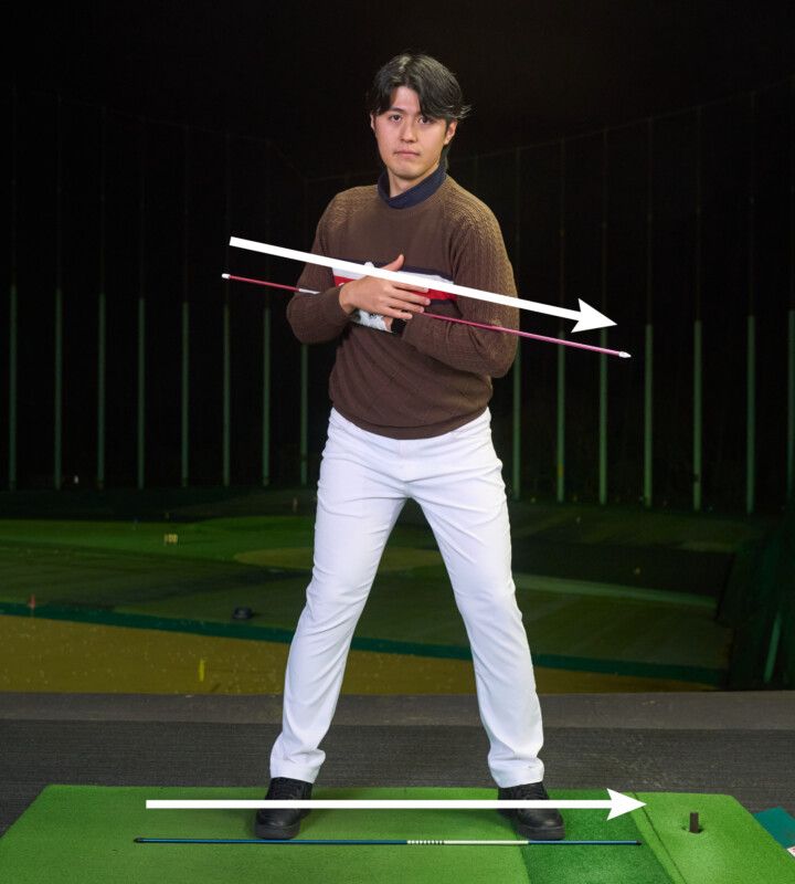 構え方だけで球の曲がりは直る！曲げないレッスンを解説