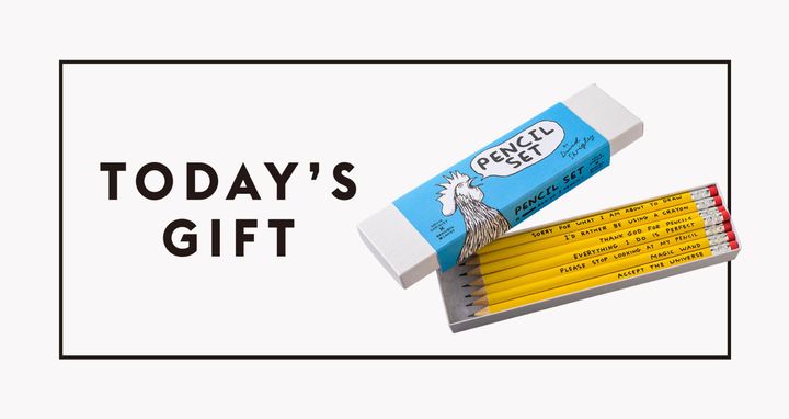 〈DAVID SHRIGLEY〉の鉛筆セット