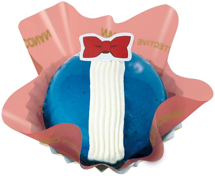 「青いバニラムースケーキ」