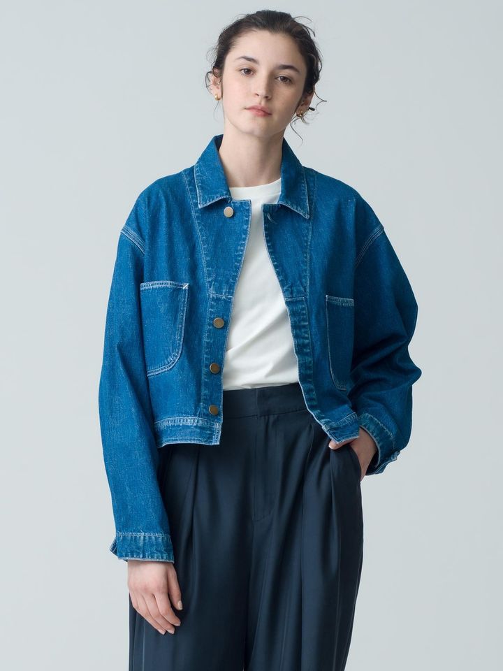 画像: デニムカバーオール/BLUE￥39,600（<RHC>RHC ロンハーマン） ronherman.jp