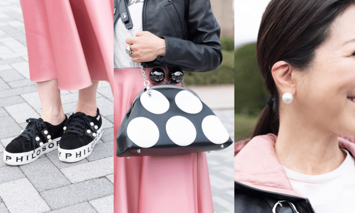 プロの技を感じる「パール」をテーマにした小物使い