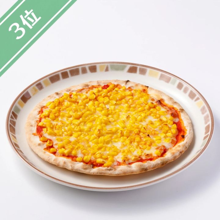 サイゼリヤ たっぷりコーンのピザ