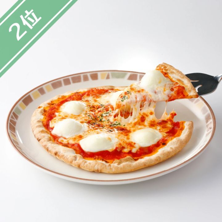 サイゼリヤ バッファローモッツァレラのマルゲリータピザ