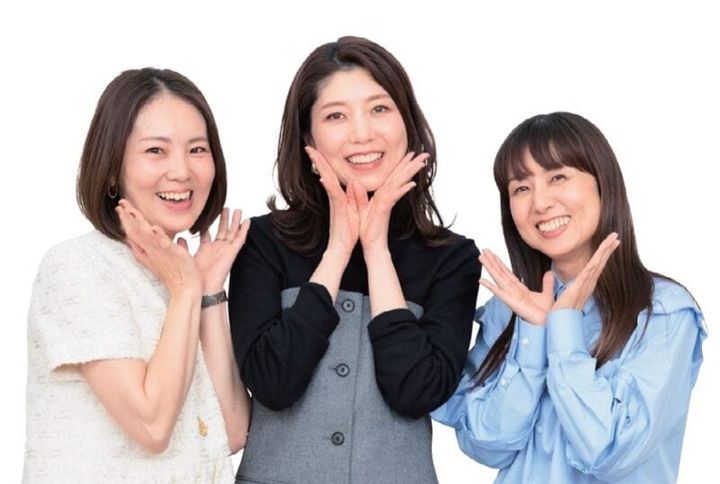 GLOW読者チーム・かがやき隊 矢澤まゆさん、朝倉華恵さん、島添淳子さん