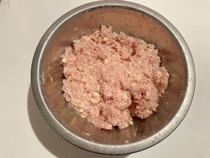 練り終えたタネ